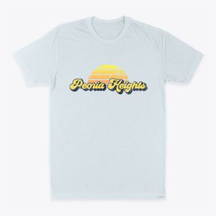 Peoria Heights Illinois Sublime Sunset Classic Dad T-Shirt