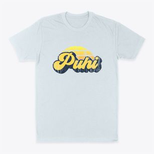 Puhi Hawaii Sublime Sunset Classic Dad T-Shirt
