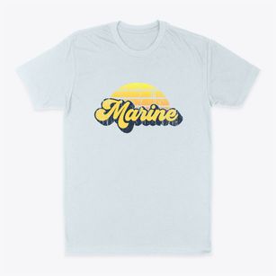 Marine Illinois Sublime Sunset Classic Dad T-Shirt