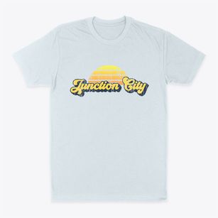 Junction City Kansas Sublime Sunset Classic Dad T-Shirt