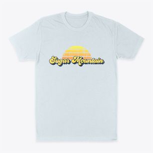 Sugar Mountain North Carolina Sublime Sunset Classic Dad T-Shirt
