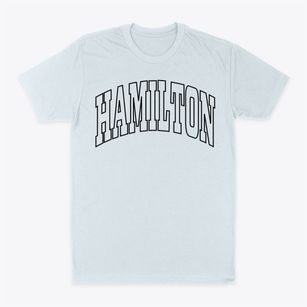 Hamilton New York Trendy Block Classic Dad T-Shirt