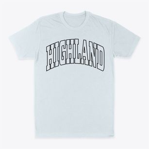 Highland New York Trendy Block Classic Dad T-Shirt