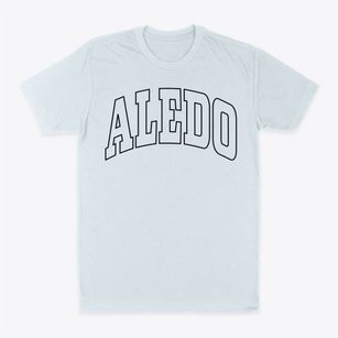 Aledo Illinois Trendy Block Classic Dad T-Shirt