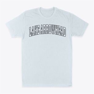 Lake Arrowhead Maine Trendy Block Classic Dad T-Shirt