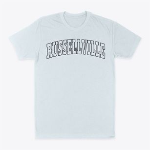 Russellville Arkansas Trendy Block Classic Dad T-Shirt