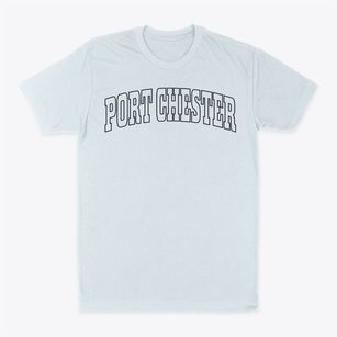 Port Chester New York Trendy Block Classic Dad T-Shirt