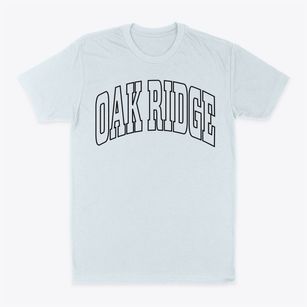 Oak Ridge Tennessee Trendy Block Classic Dad T-Shirt