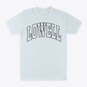 Lowell Massachusetts Trendy Block Classic Dad T-Shirt