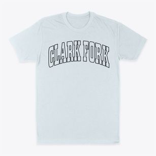Clark Fork Idaho Trendy Block Classic Dad T-Shirt