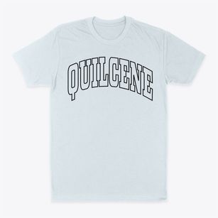 Quilcene Washington Trendy Block Classic Dad T-Shirt