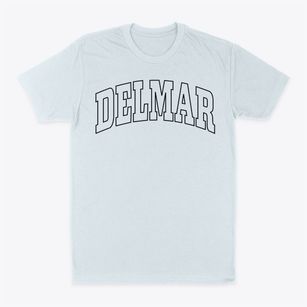 Delmar Iowa Trendy Block Classic Dad T-Shirt
