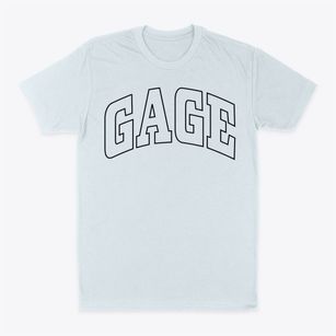 Gage Oklahoma Trendy Block Classic Dad T-Shirt
