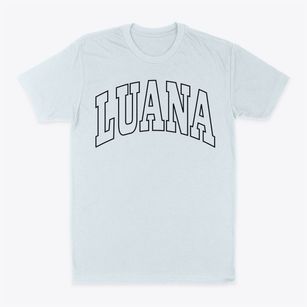 Luana Iowa Trendy Block Classic Dad T-Shirt