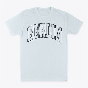 Berlin New Hampshire Trendy Block Classic Dad T-Shirt