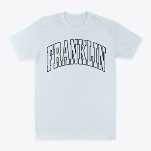 Franklin Tennessee Trendy Block Classic Dad T-Shirt