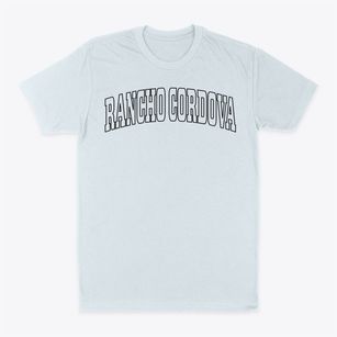 Rancho Cordova California Trendy Block Classic Dad T-Shirt