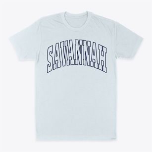Savannah Missouri Trendy Block Classic Dad T-Shirt