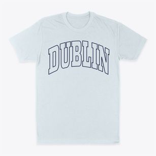 Dublin Texas Trendy Block Classic Dad T-Shirt