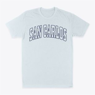 San Carlos California Trendy Block Classic Dad T-Shirt