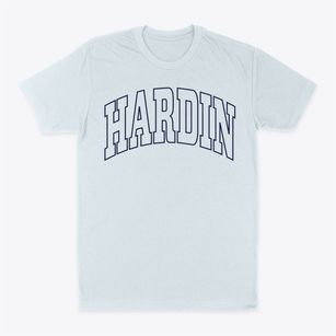 Hardin Texas Trendy Block Classic Dad T-Shirt