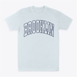 Brooklin Maine Trendy Block Classic Dad T-Shirt