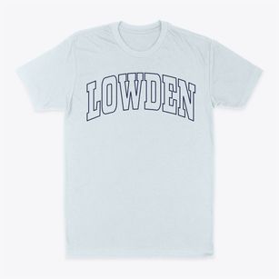Lowden Iowa Trendy Block Classic Dad T-Shirt