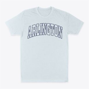 Arlington Iowa Trendy Block Classic Dad T-Shirt