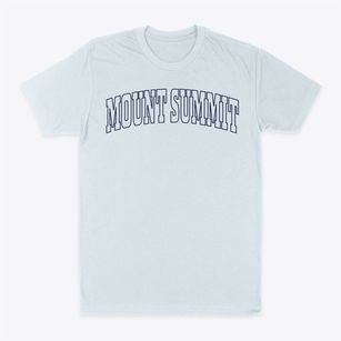 Mount Summit Indiana Trendy Block Classic Dad T-Shirt