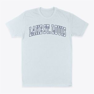 Lake St. Louis Missouri Trendy Block Classic Dad T-Shirt