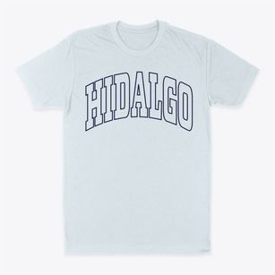 Hidalgo Illinois Trendy Block Classic Dad T-Shirt
