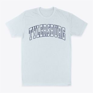 Tylersburg Pennsylvania Trendy Block Classic Dad T-Shirt
