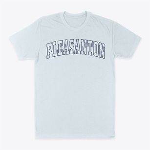 Pleasanton Iowa Trendy Block Classic Dad T-Shirt