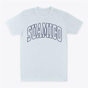 Suamico Wisconsin Trendy Block Classic Dad T-Shirt