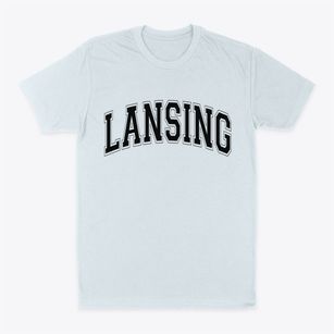 Lansing Illinois Varsity Classic Dad T-Shirt