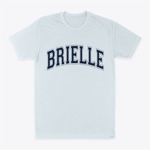 Brielle New Jersey Varsity Classic Dad T-Shirt