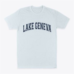 Lake Geneva Wisconsin Varsity Classic Dad T-Shirt
