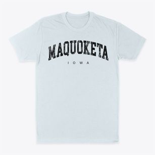 Maquoketa Iowa Urban Vibe Classic Dad T-Shirt
