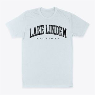 Lake Linden Michigan Urban Vibe Classic Dad T-Shirt