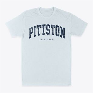 Pittston Maine Urban Vibe Classic Dad T-Shirt