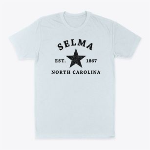 Selma North Carolina Star Classic Dad T-Shirt
