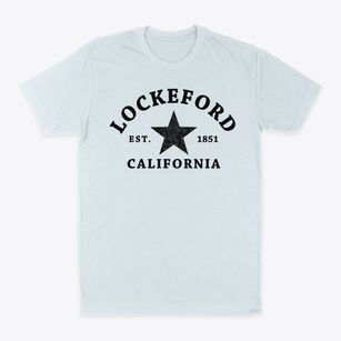 Lockeford California Star Classic Dad T-Shirt