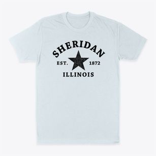 Sheridan Illinois Star Classic Dad T-Shirt