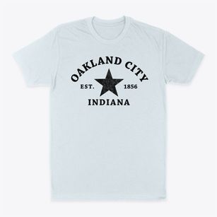 Oakland City Indiana Star Classic Dad T-Shirt