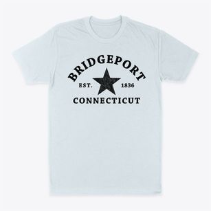 Bridgeport Connecticut Star Classic Dad T-Shirt