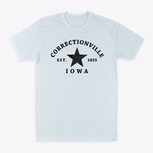 Correctionville Iowa Star Classic Dad T-Shirt
