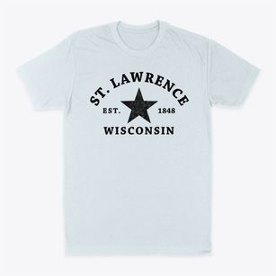 St. Lawrence Wisconsin Star Classic Dad T-Shirt