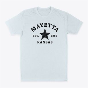 Mayetta Kansas Star Classic Dad T-Shirt
