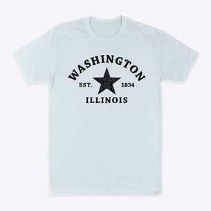 Washington Illinois Star Classic Dad T-Shirt