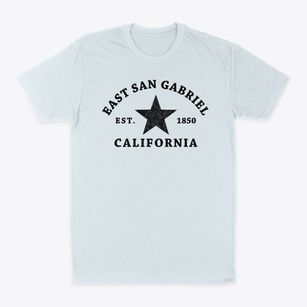 East San Gabriel California Star Classic Dad T-Shirt